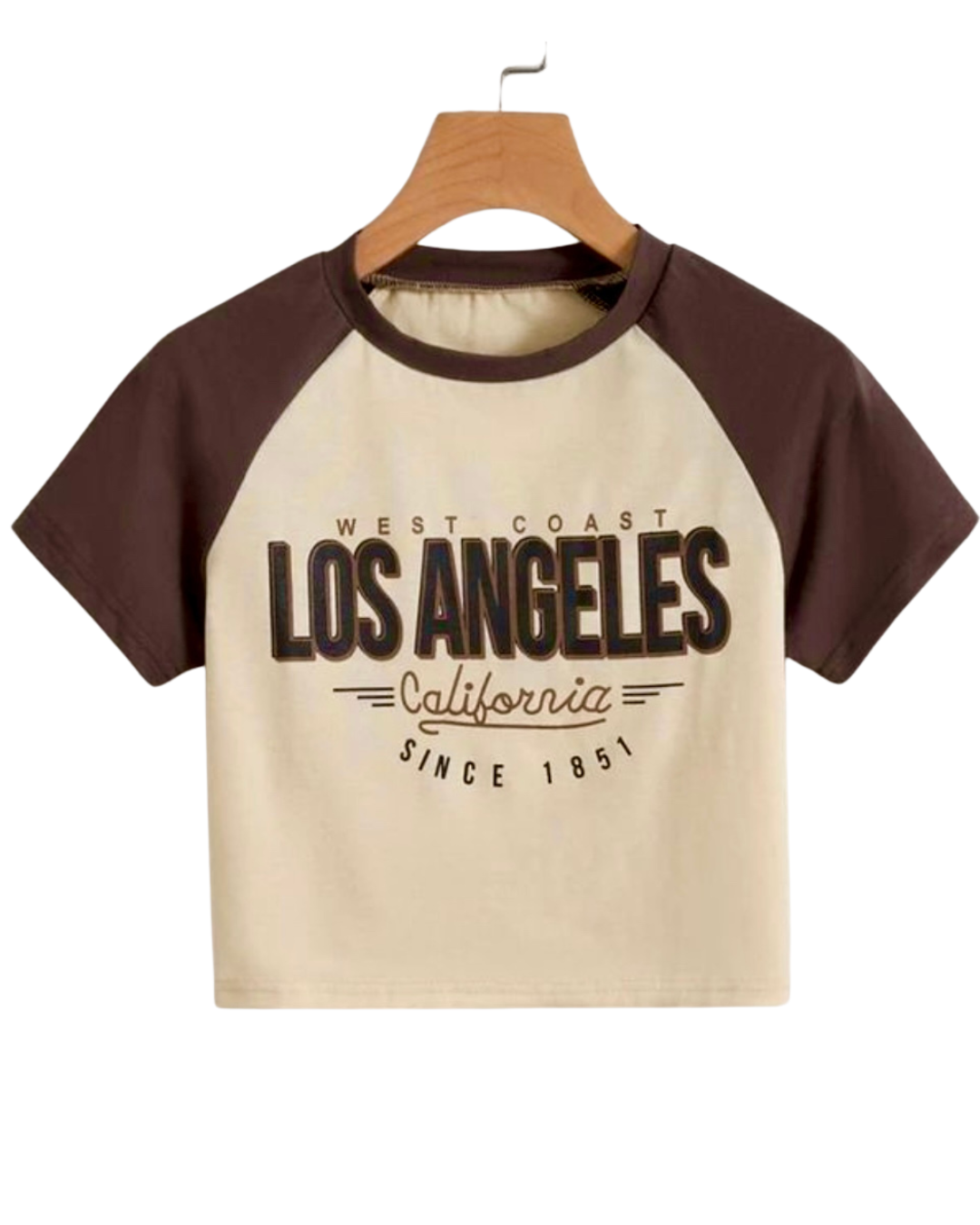 Letter Color Block Tee - Clothes and You